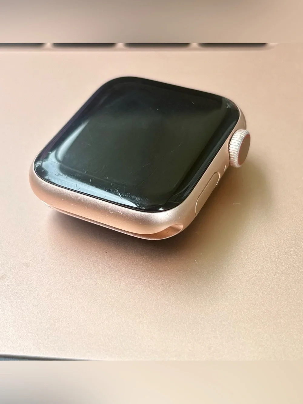Apple Watch Series 5 Rose Gold comes w/ charger  - Compatible Fitness Wearable